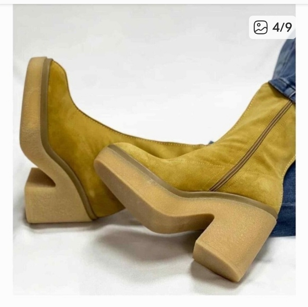 Free People‎ Tan Winter Boots
